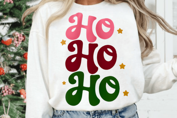 Crochet Santa Graphics for T-Shirt Designs