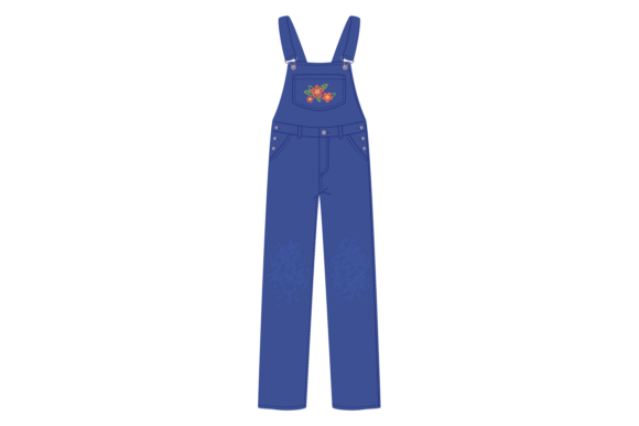 Denim Overalls Graphics & Illustrations Review