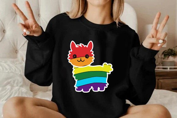 Embroidery Llama Graphics for T-Shirt Designs