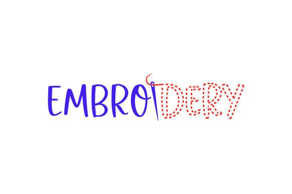 Embroidery Word Art for Crafts & Branding