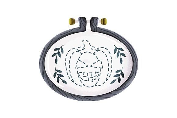 Halloween Pumpkin Hoop for Crafts & Hobbies
