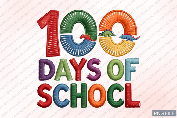 Reviewing 100 Days of School Graphics for T-Shirt Designs