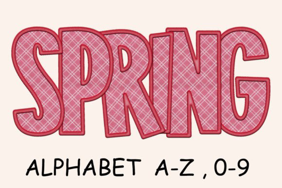 Spring Pink Alphabet: Crafts & Graphics